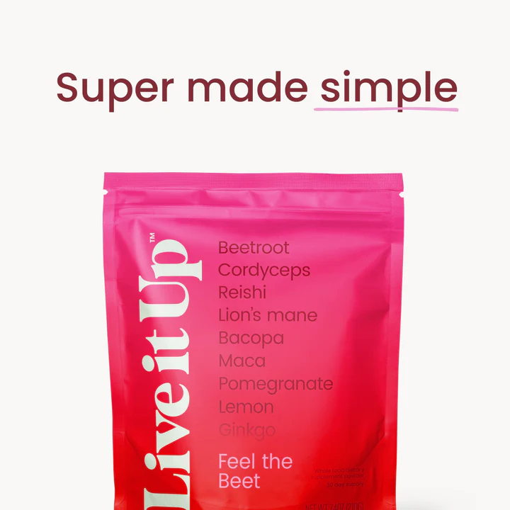 Feel the Beet: Beetroot powder with adaptogens