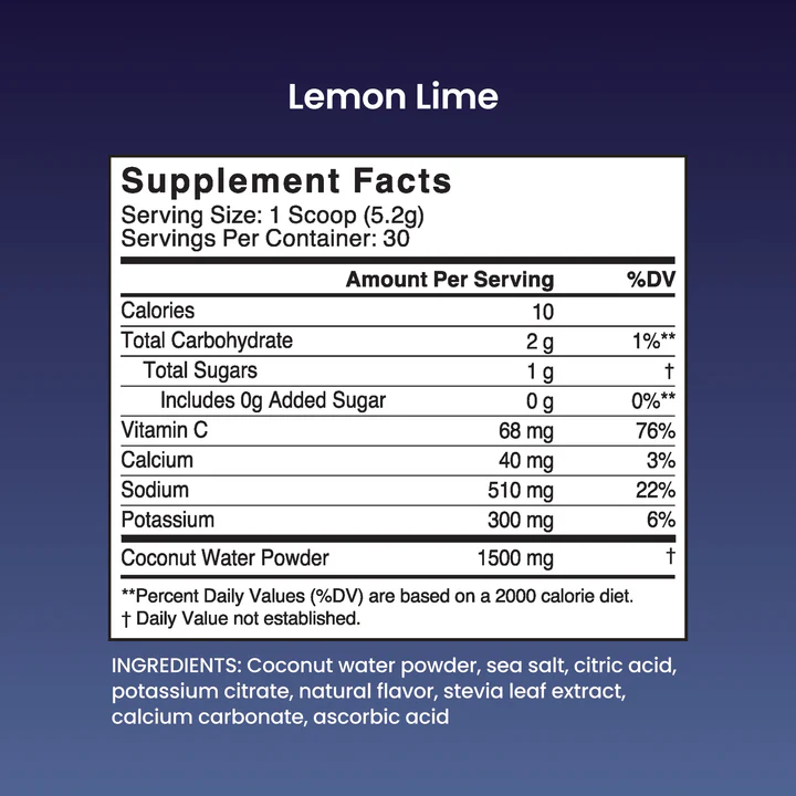 Vital Minerals: Electrolyte Powder for Daily Hydration