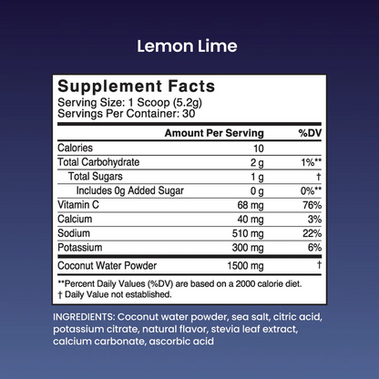 Vital Minerals: Electrolyte Powder for Daily Hydration